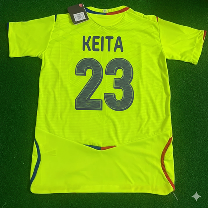 Abdul Kader Keita 23 – Olympique Lyon 2008–2009 Third Kit Jersey – | Trikot | Maillot Soccer Shirt