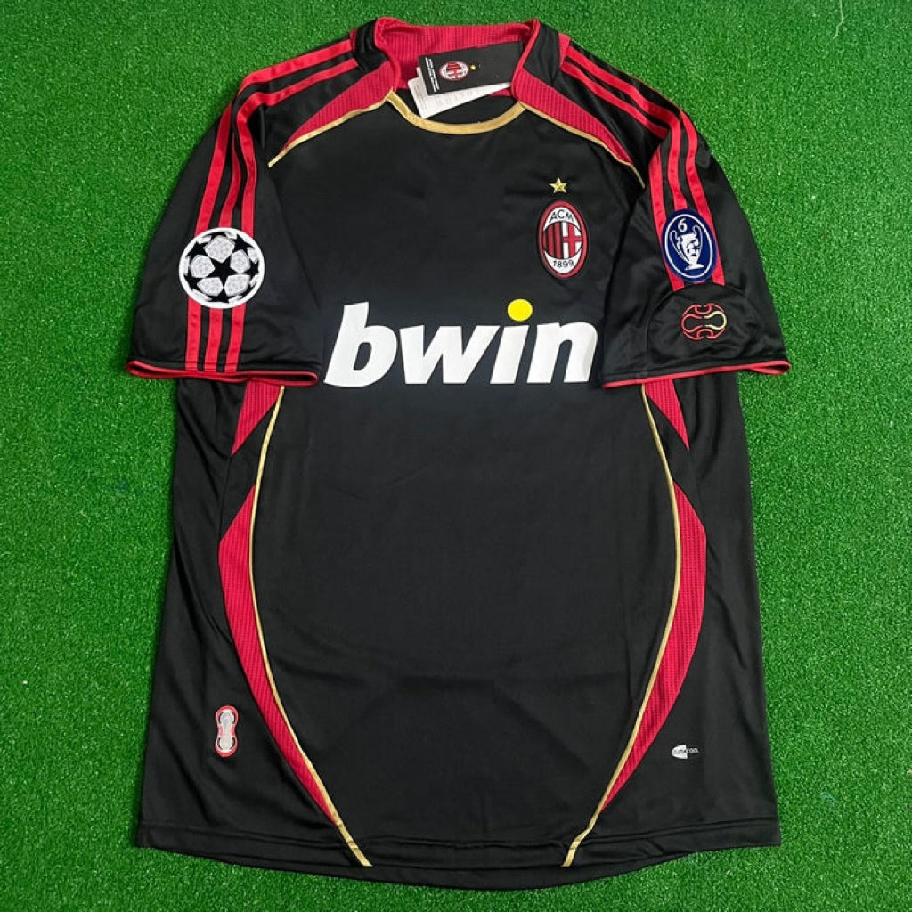 AC Milan 2006/2007 Black Retro Jersey