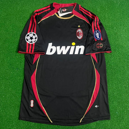 AC Milan 2006/2007 Black Retro Jersey