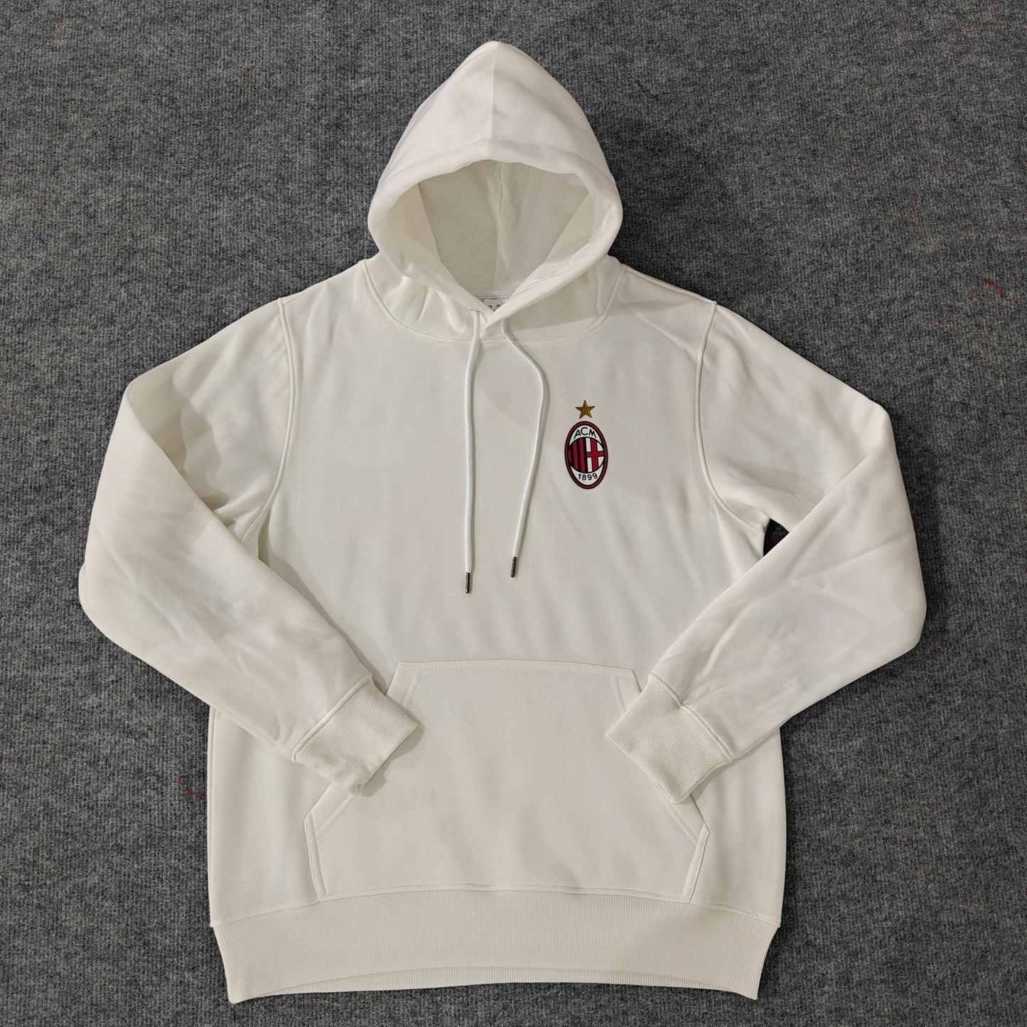 Ac Milan - Hoodie Winter Fleece- Football Kapuzenpullover