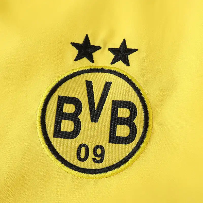 Borussia Dortmund Double Sides Windbreaker - Reversible Jacket Yellow