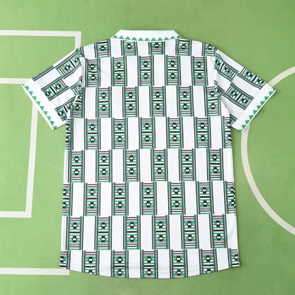 Nigeria 1994 Season Away White Retro Jersey Trikot Soccer Shirt