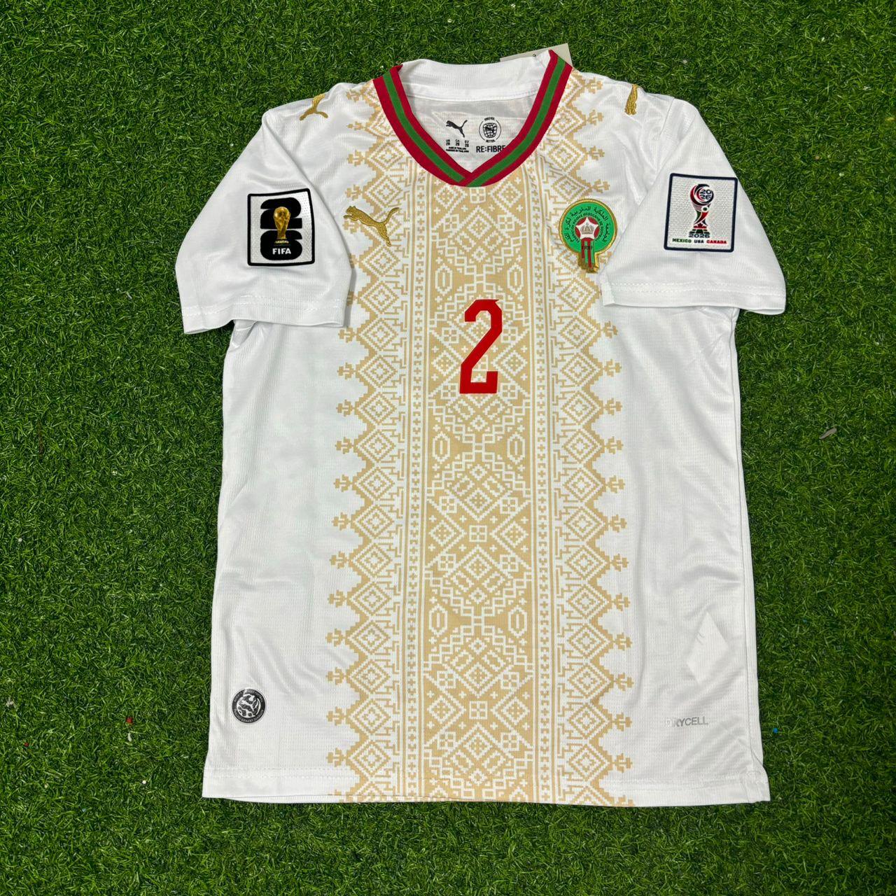 2026モロッコ代表 HAKIMI 2番 ユニフォーム ハキミ 2026モロッコ代表