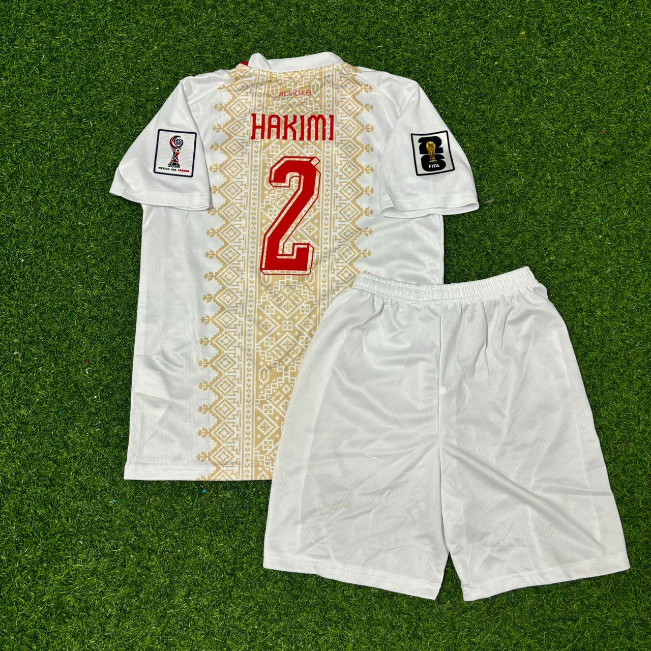 Achraf Hakimi Morocco 2026 World Cup KIDS Football Jersey