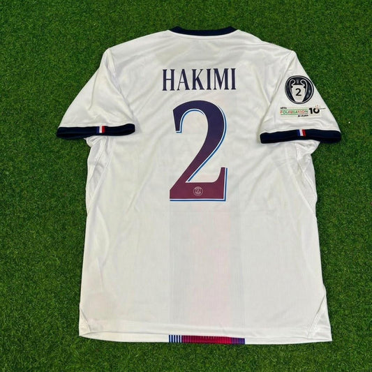 Achraf Hakimi White Jersey Maillot Trikot Soccer Shirt