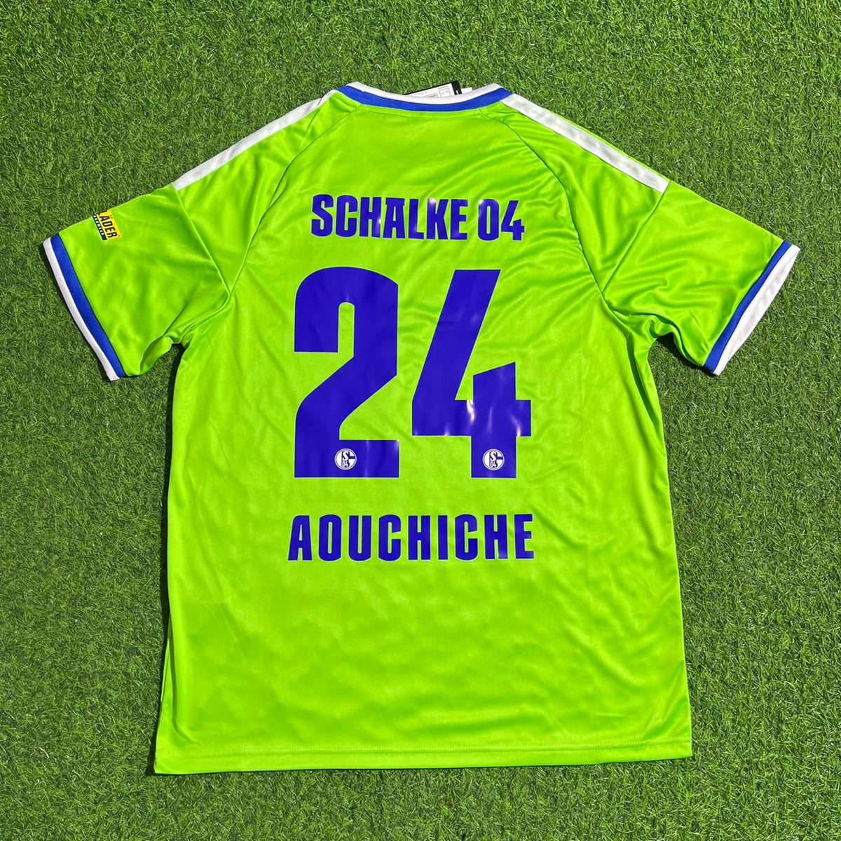 Adil Aouchiche #24 Schalke 04 New Season 2027 Home Jersey Trikot Maillot