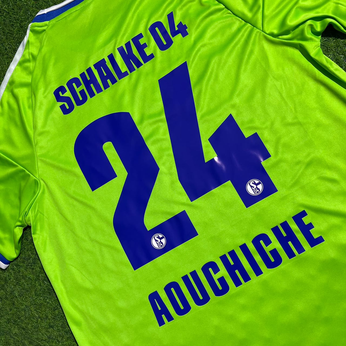 Adil Aouchiche #24 Schalke 04 New Season 2027 Home Jersey Trikot Maillot