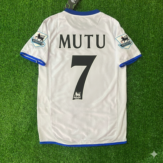 Adrian Mutu Chelsea Away 2004 Retro Football Jersey