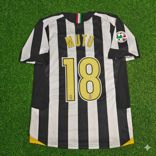 Adrian Mutu Juventus 2005-2006 Retro Jersey | Kit | Trikot | Maillot Soccer Shirt