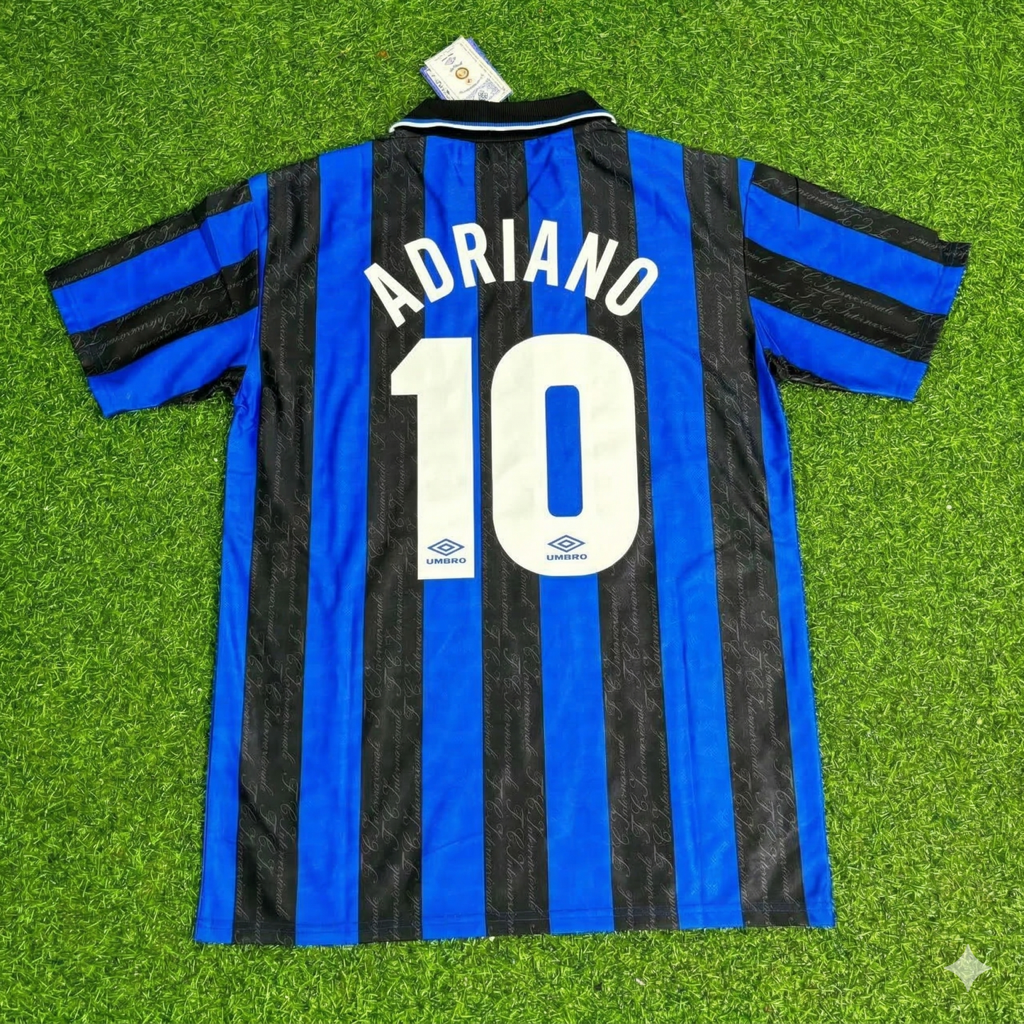 Adriano Inter Home Retro Football Jersey