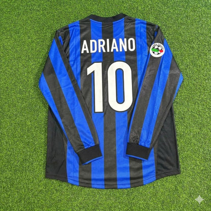 Adriano - Inter Retro Jersey Trikot Maillot Maglia Soccer Shirt