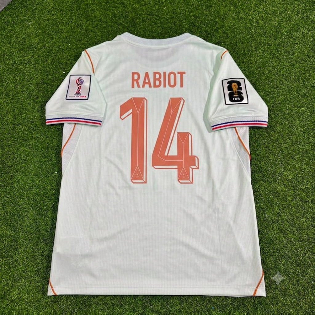 Adrien Rabiot France 2026 World Cup Away Jersey