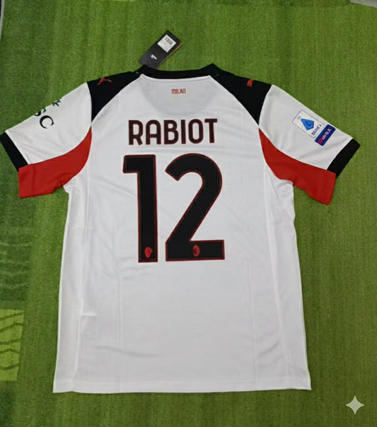 Adrien Rabiot Ac Milan New Season Jersey Trikot Maillot