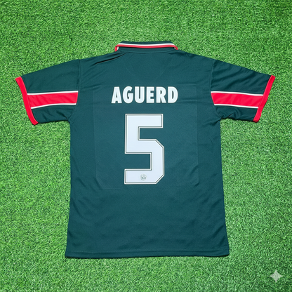 Nayef Aguerd Morocco Home Retro Football Jersey