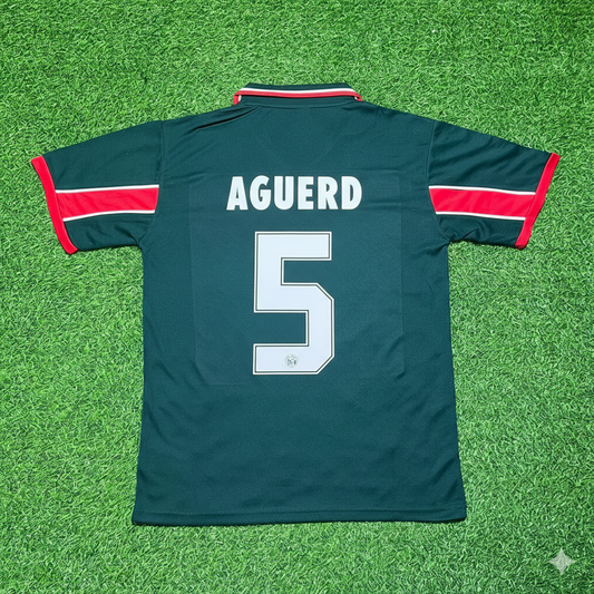 Nayef Aguerd Morocco Home Retro Football Jersey