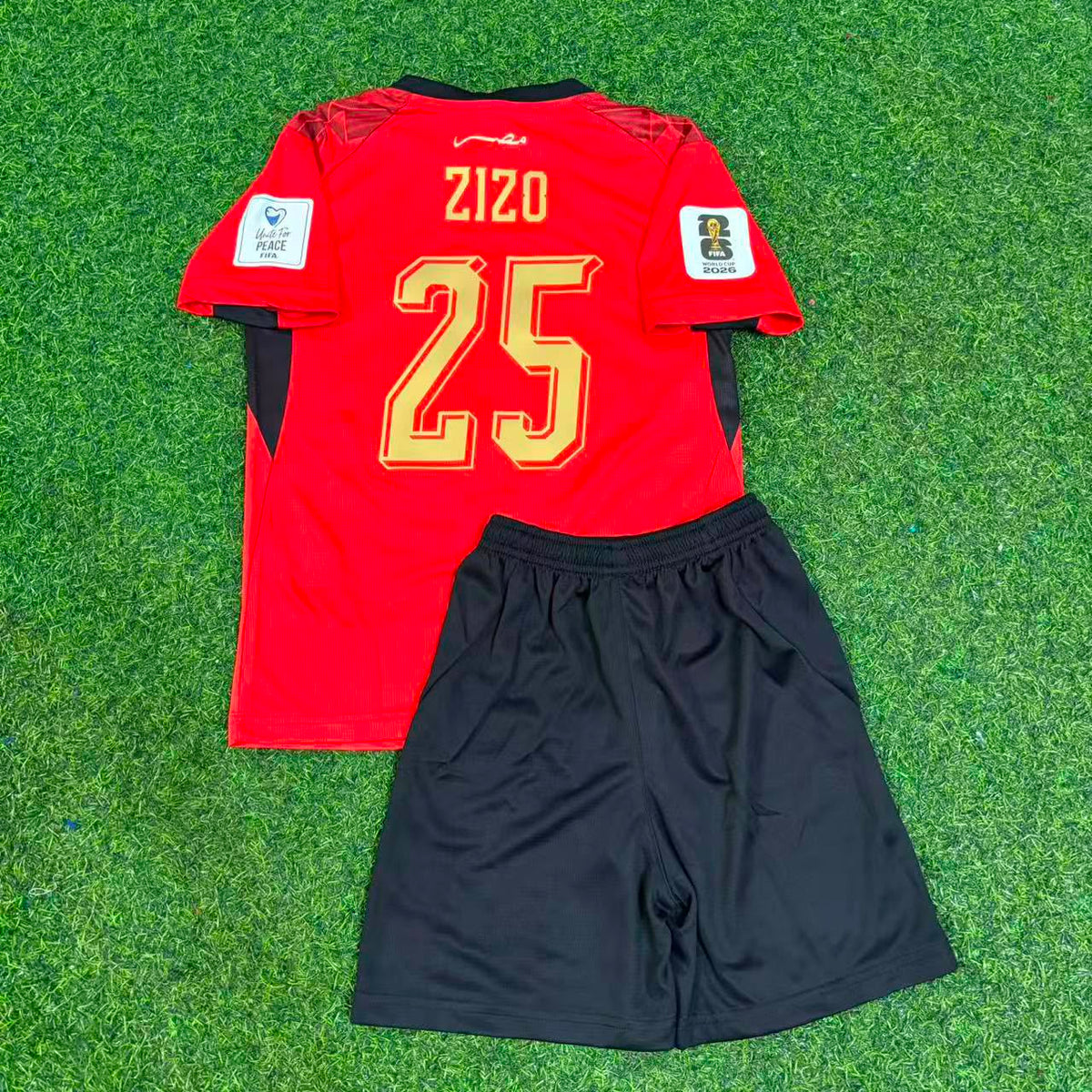 Zizo Egypt 2026 World Cup Home Kids Football Jersey