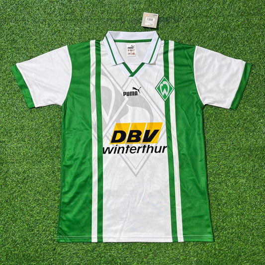 Werder Bremen 1996/97 Saison Heim Retro Trikot