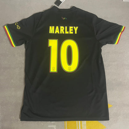 Bob Marley 10 Gedenk-Sonderedition Trikot Maillot Trikot Maglia Fußballtrikot