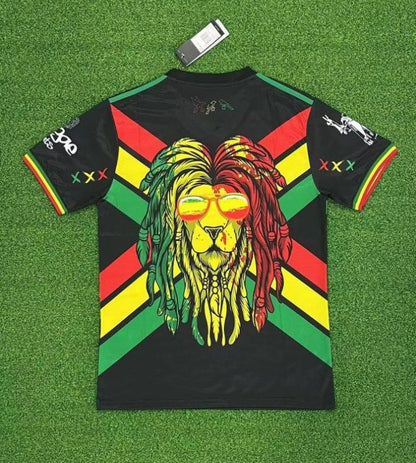 Bob Marley Jamaica Lion Commemorative Special Edition Jersey Maillot Trikot Maglia Camiseta