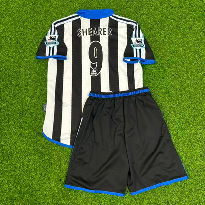 Alan Shearer #9 Newcastle United Retro Trikot Kit Jersey Fußballtrikot