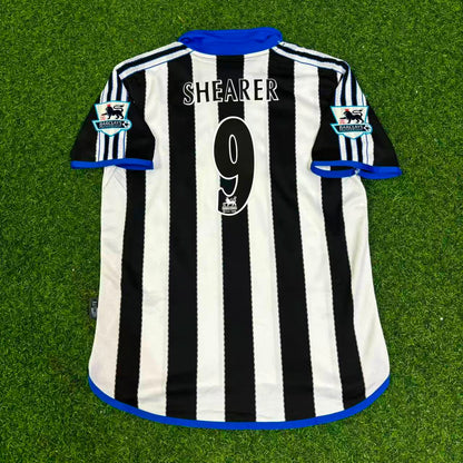 Alan Shearer #9 Newcastle United Retro Trikot Kit Jersey Fußballtrikot