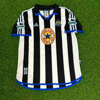 Alan Shearer #9 Newcastle United Retro Trikot Kit Jersey Fußballtrikot