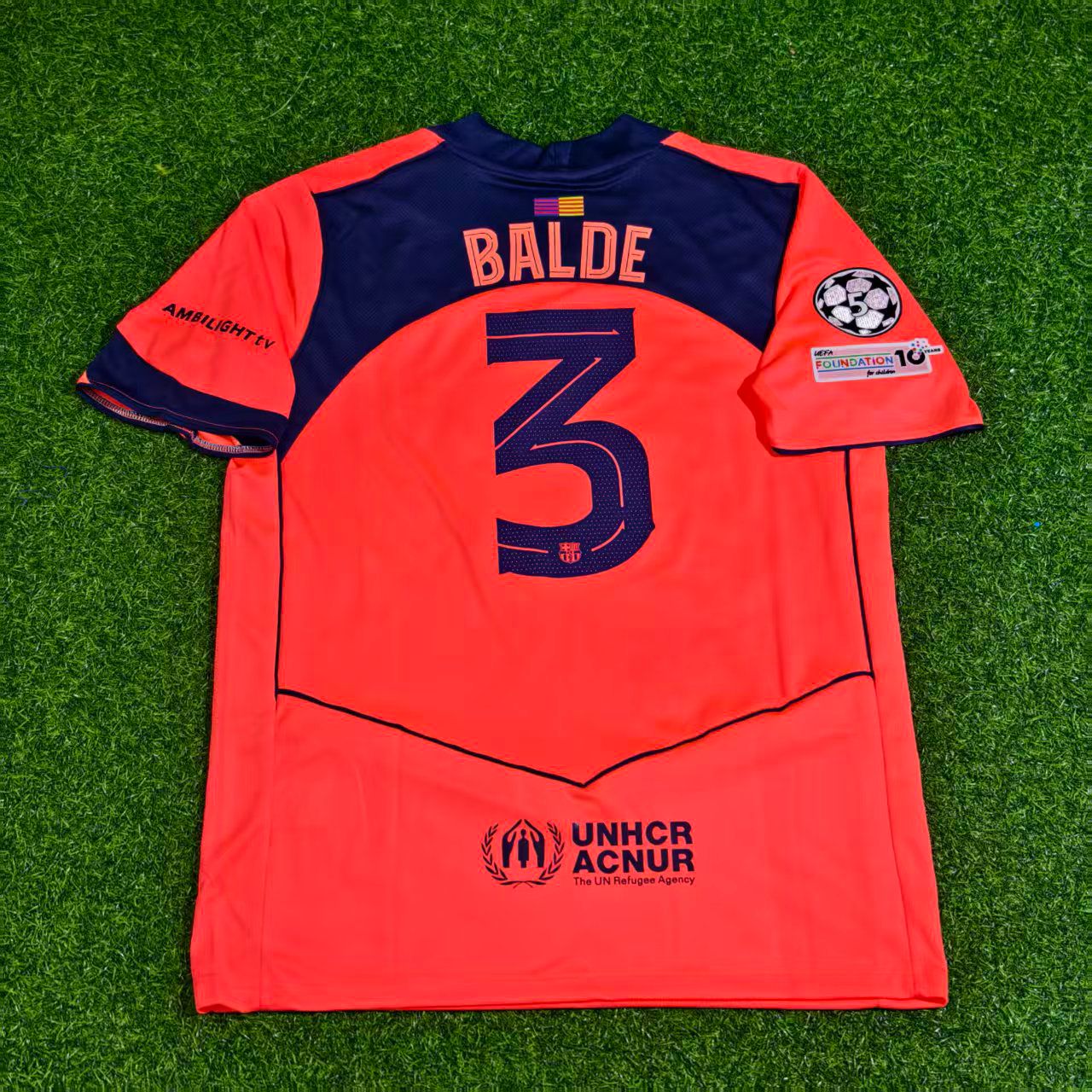 Alejandro Balde Barcelona 2025/2026 Season Kit Jersey Trikot Maillot