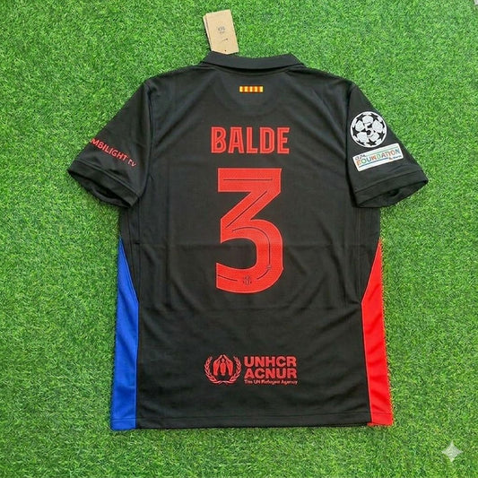 Alejandro Balde #3 Barcelona Jersey Maillot Trikot Camiseta Soccer Shirt