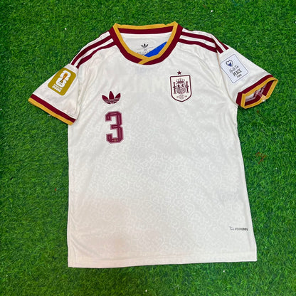 Alejandro Grimaldo 3- Spain 2026 World Cup Away Football Jersey