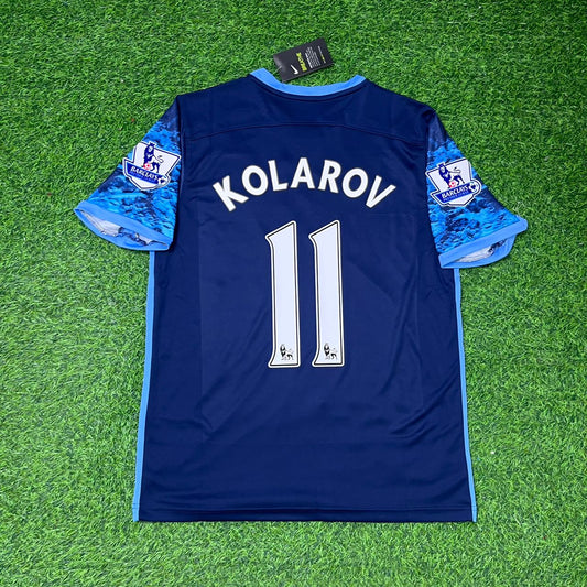 Aleksandar Kolarov Manchester City 2016-2017 Retro Football Jersey