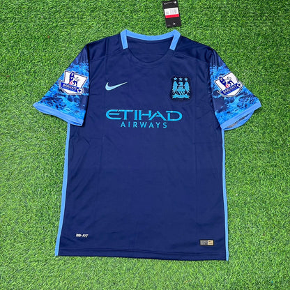 Aleksandar Kolarov Manchester City 2016-2017 Retro Football Jersey