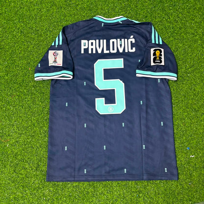 Maillot de football Aleksandar Pavlović 5# Allemagne Coupe du Monde 2026