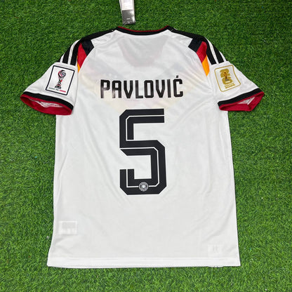 Aleksandar Pavlovic Deutschland WM 2026 Heimtrikot Trikot Maillot