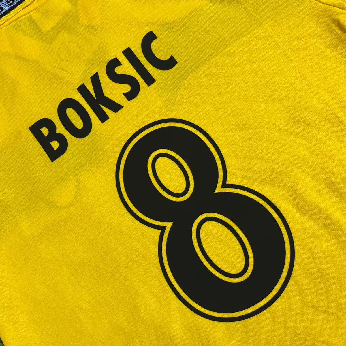 Alen Boksic Lazio 1998-2000 Yellow Retro Football Jersey