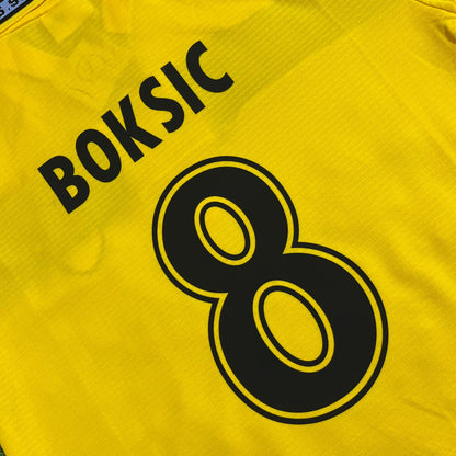 Alen Boksic Lazio 1998-2000 Yellow Retro Football Jersey