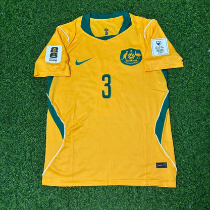 Alessandro Circati Australia 2026 World Cup Home Yellow Football Jersey