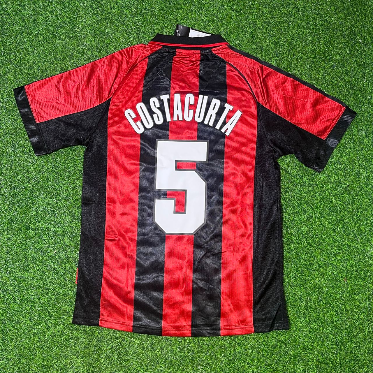 Maillot rétro d'Alessandro Costacurta (n° 5) - AC Milan 1999