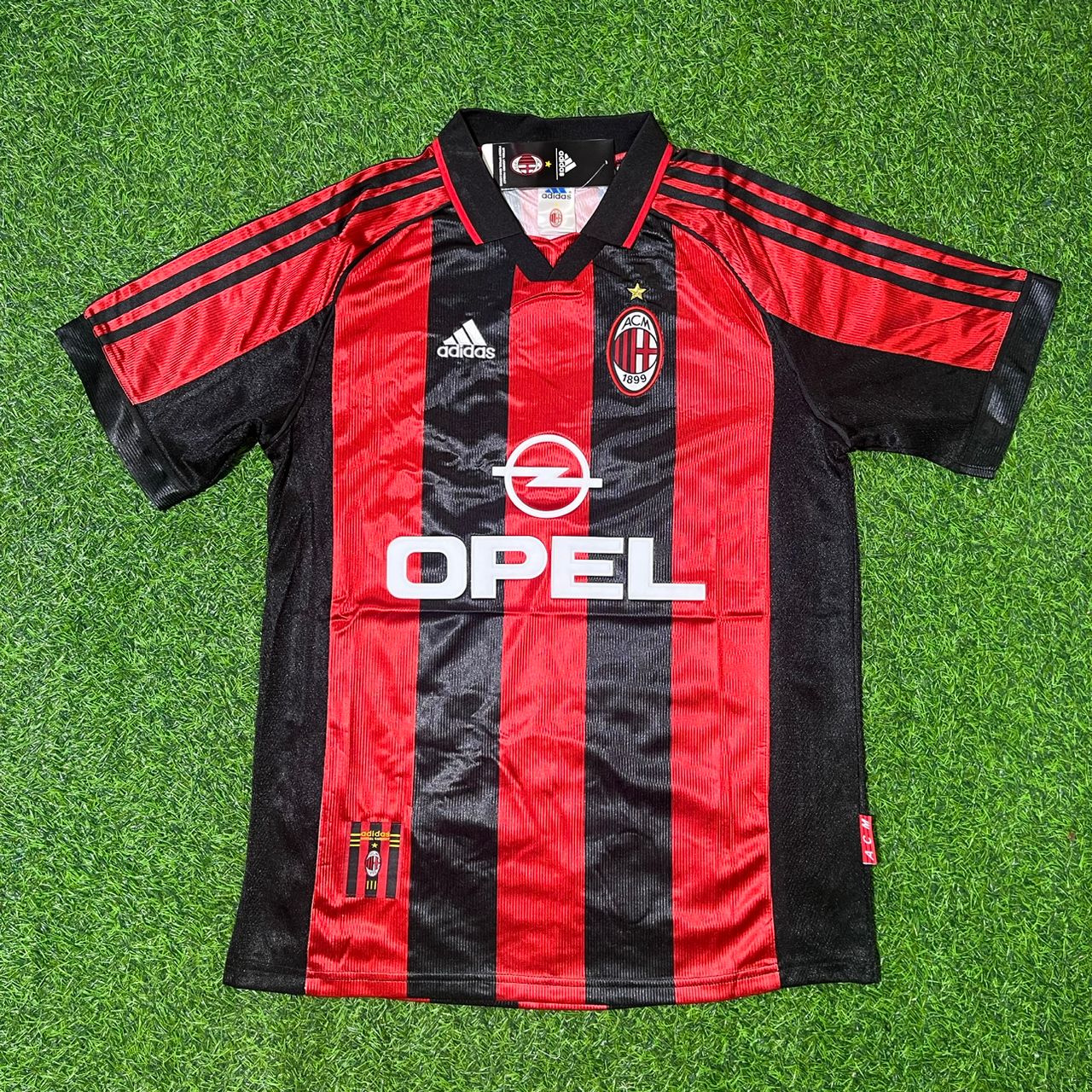 Maillot rétro d'Alessandro Costacurta (n° 5) - AC Milan 1999