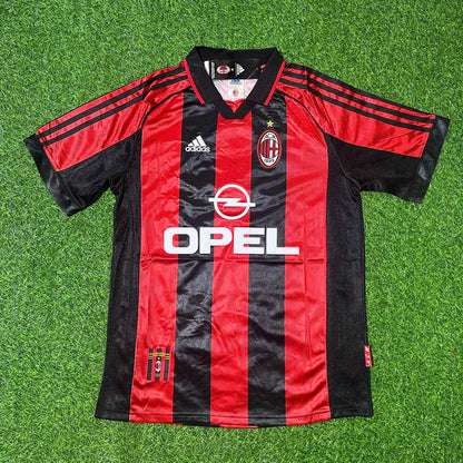 Maillot rétro d'Alessandro Costacurta (n° 5) - AC Milan 1999