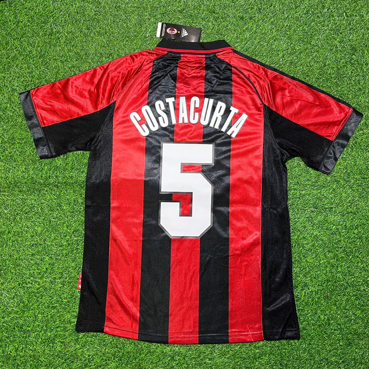 Maillot rétro d'Alessandro Costacurta (n° 5) - AC Milan 1999