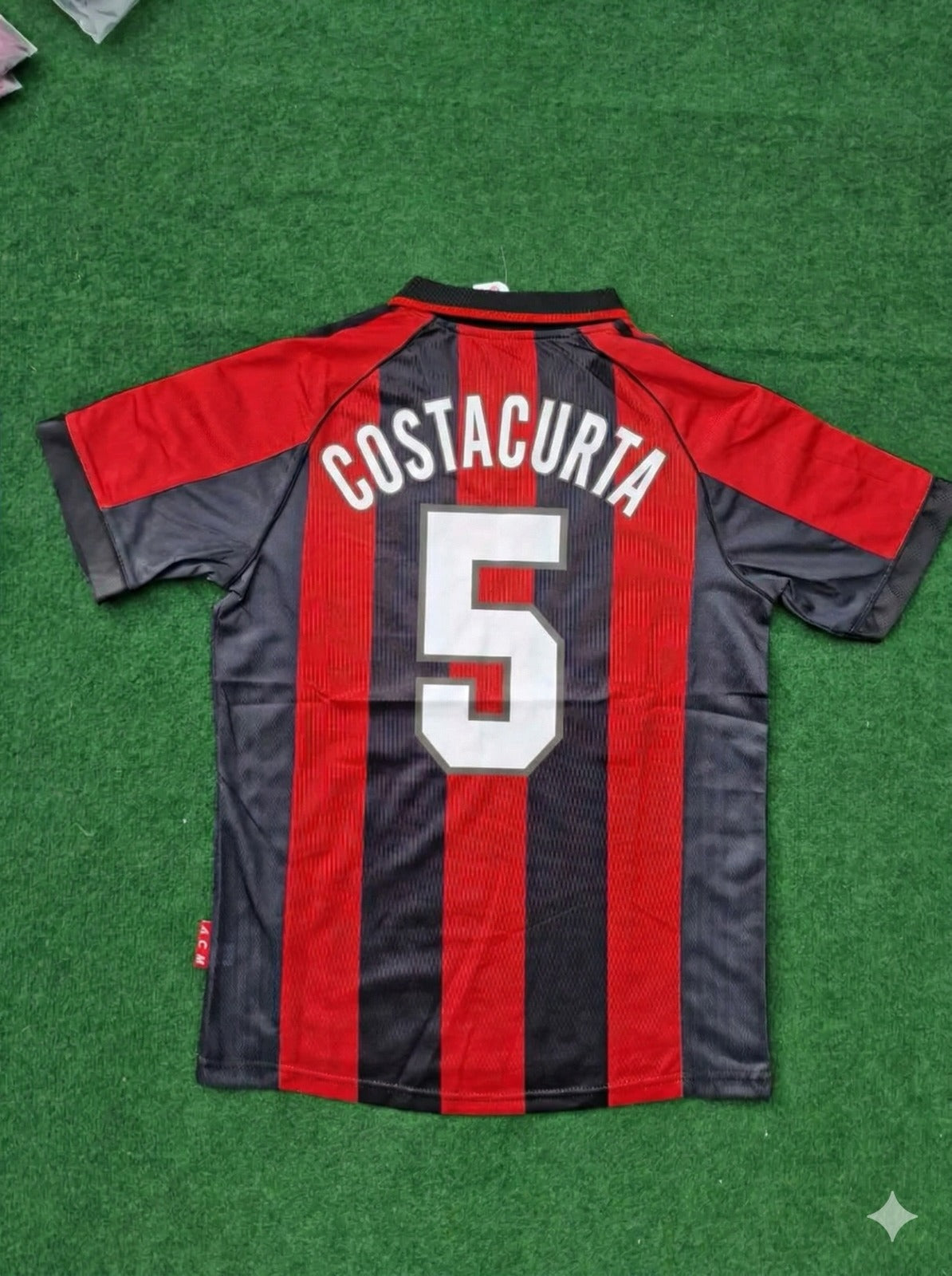 Maillot rétro d'Alessandro Costacurta (n° 5) - AC Milan 1999