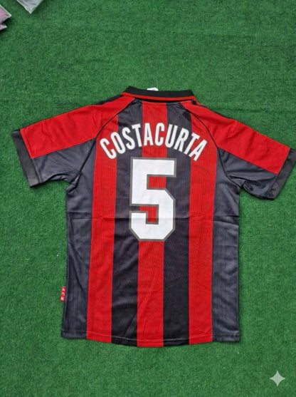 Maillot rétro d'Alessandro Costacurta (n° 5) - AC Milan 1999