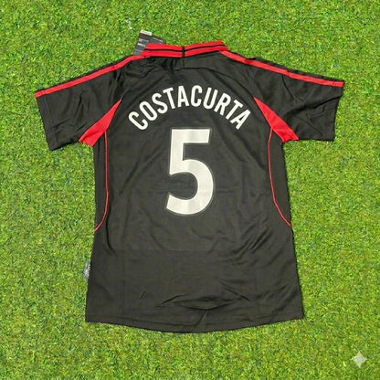 Alessandro Costacurta #5 AC Milan 2000-2001 Away Retro Football Jersey