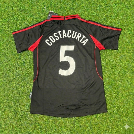 Alessandro Costacurta #5 AC Mailand 2000-2001 Auswärts-Retro-Fußballtrikot