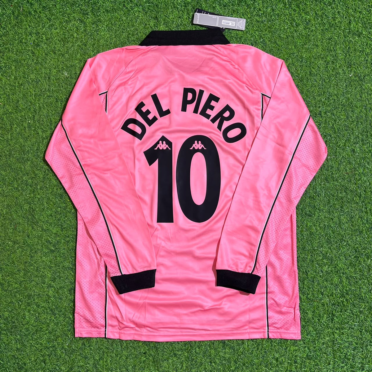 Alessandro Del Piero #10 Juventus 1995 Pink Maglia Kit Jersey Trikot Maillot