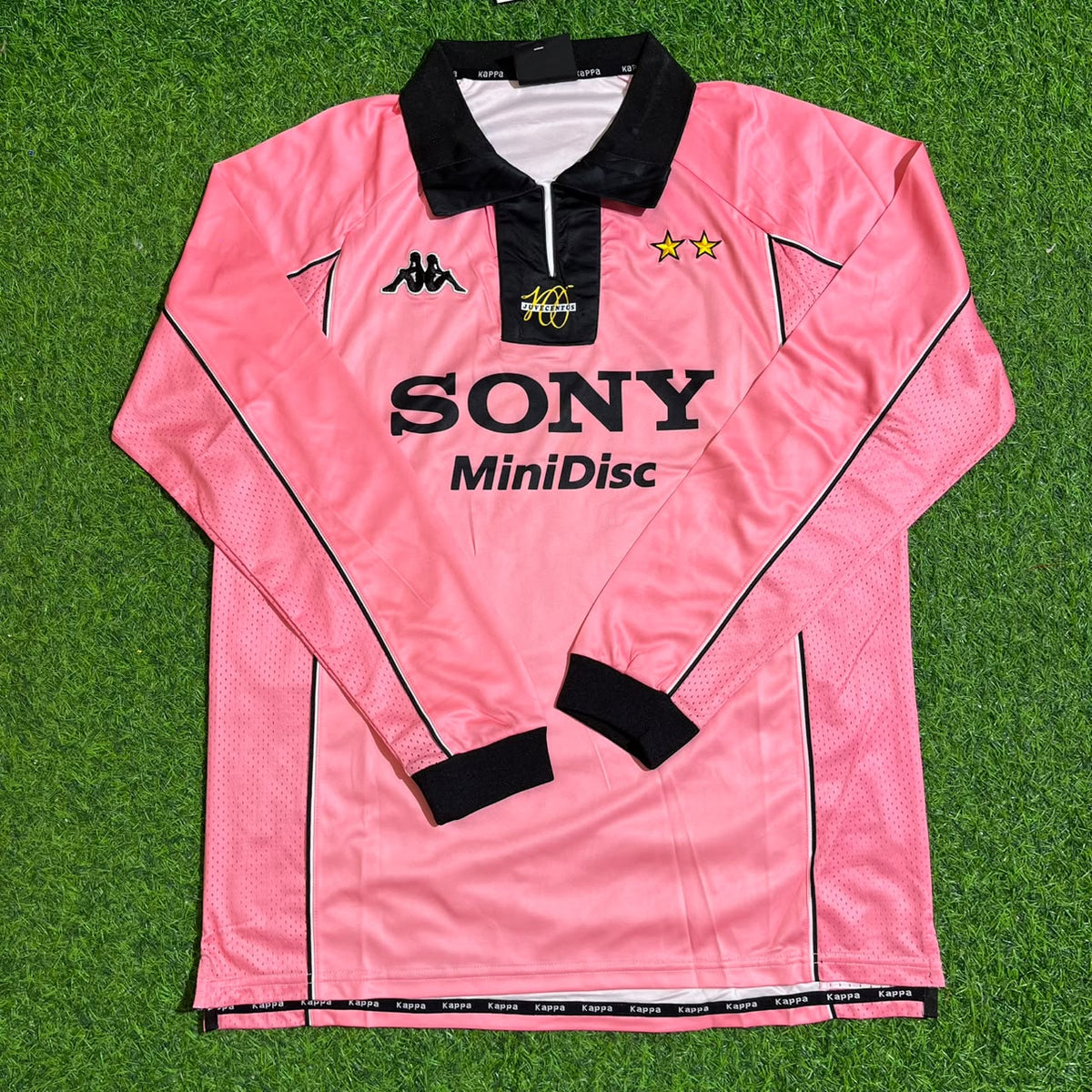 Alessandro Del Piero #10 Juventus 1995 Pink Maglia Kit Jersey Trikot Maillot