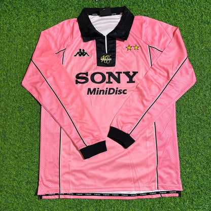 Alessandro Del Piero #10 Juventus 1995 Pink Maglia Kit Jersey Trikot Maillot