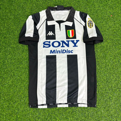 Angelo Di Livio 7 - Juventus Home 1997/1998 Retro Kit Jersey Maillot Trikot Soccer Shirt