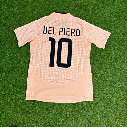 Alessandro Del Piero 10 Juventus 2003/2004 Away Retro Football Jersey