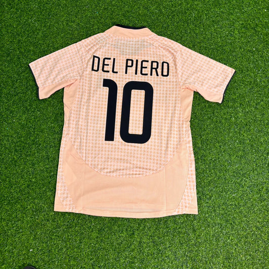 Alessandro Del Piero 10 Juventus 2003/2004 Away Retro Football Jersey